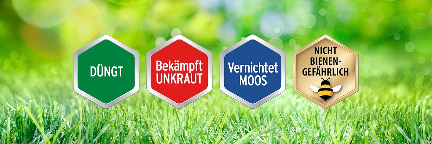Substral 3 in 1 Komplett Rasendünger mit Unkrautvernichter und Moosvernichter, 3,6 kg für 100 m2 — Ansicht 4