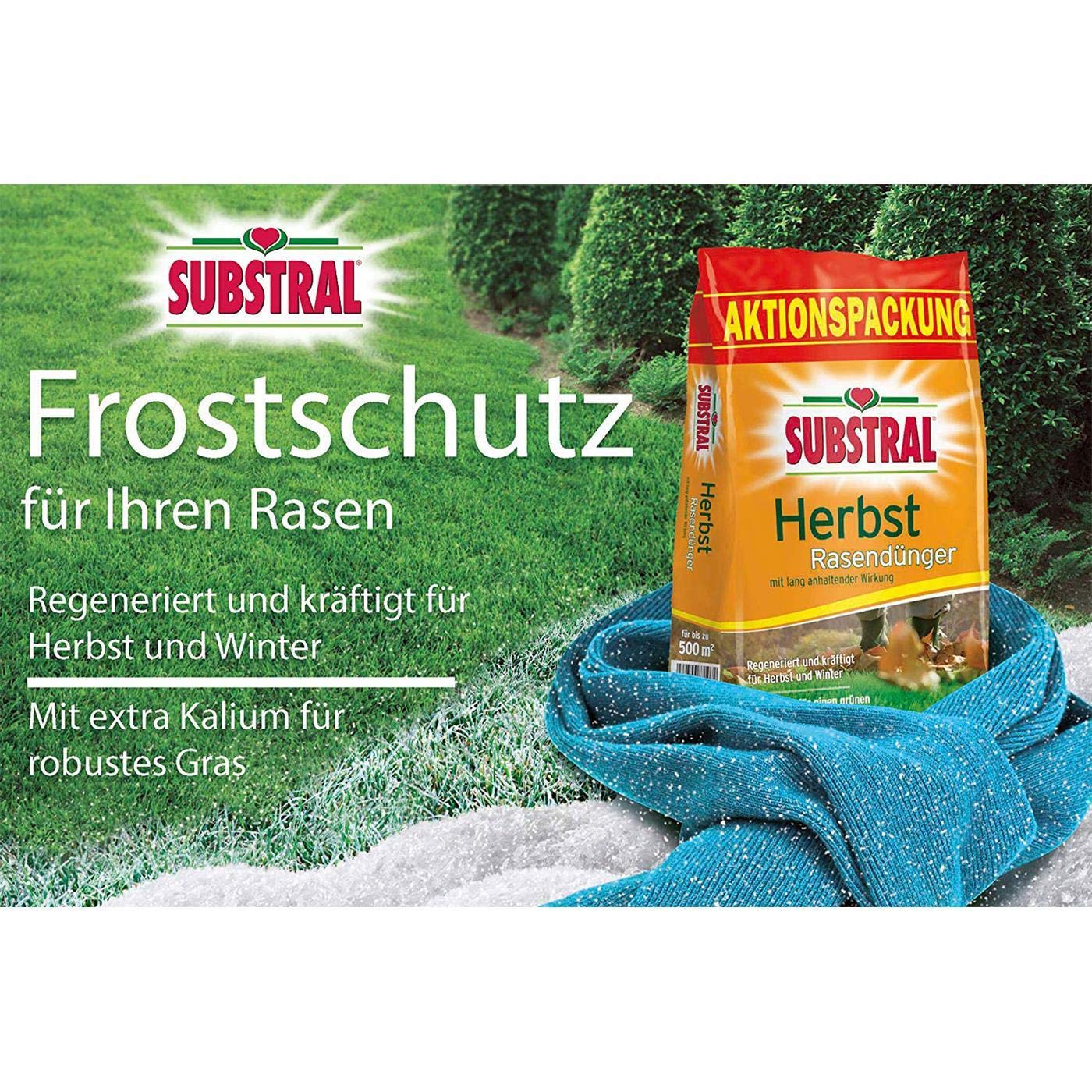 Substral 8243 Herbst Rasendünger 25 kg für 1000 m2 — Ansicht 2
