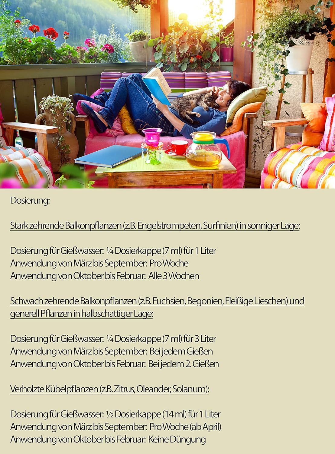 Substral Balkon- & Kübelpflanzen-Nahrung - 1,3 L — Ansicht 4