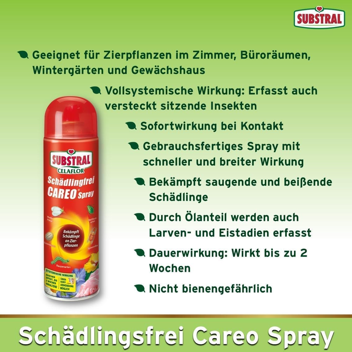 Substral Careo Spray 400ml gegen Pflanzenschädlinge — Ansicht 2