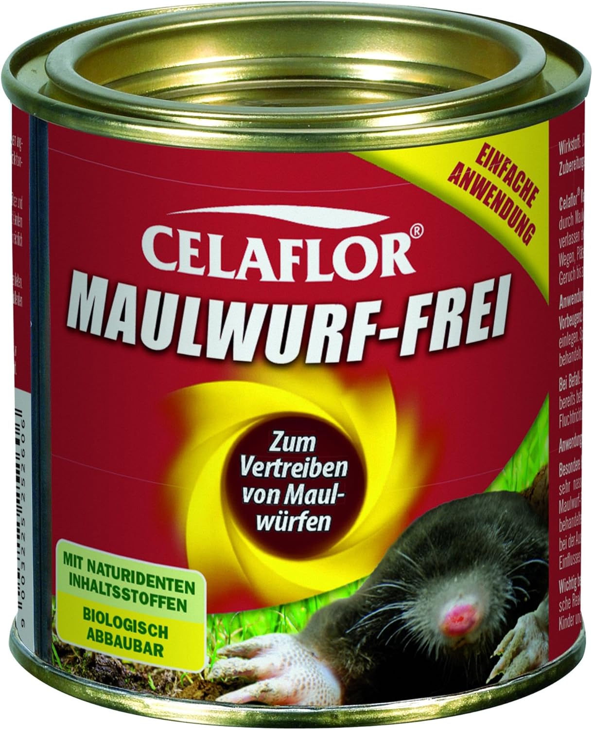 Substral Celaflor Maulwurf-Frei, Abwehr- und Vertreibungsmittel zum Vertreiben von Maulwürfen, 50 Stück