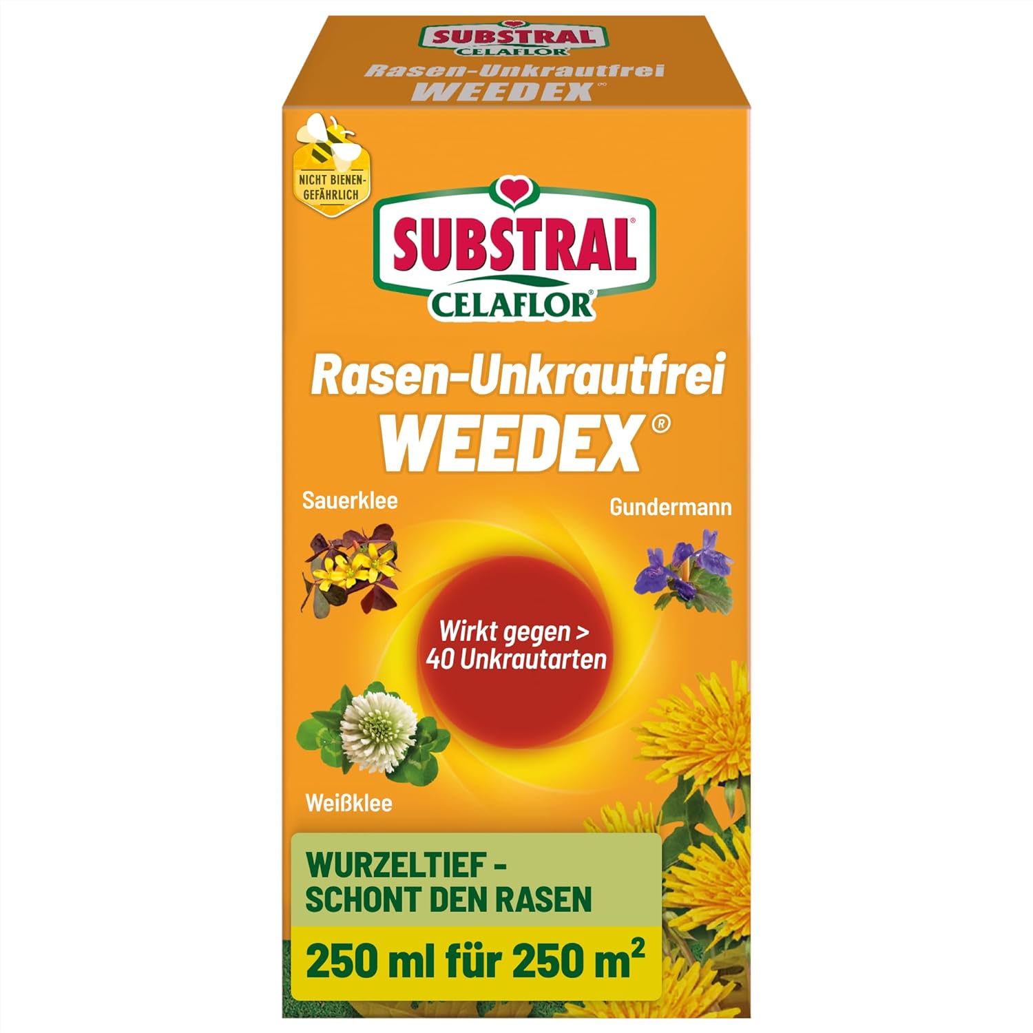 Substral Celaflor Rasen - Unkrautfrei Weedex 250ml Konzentrat