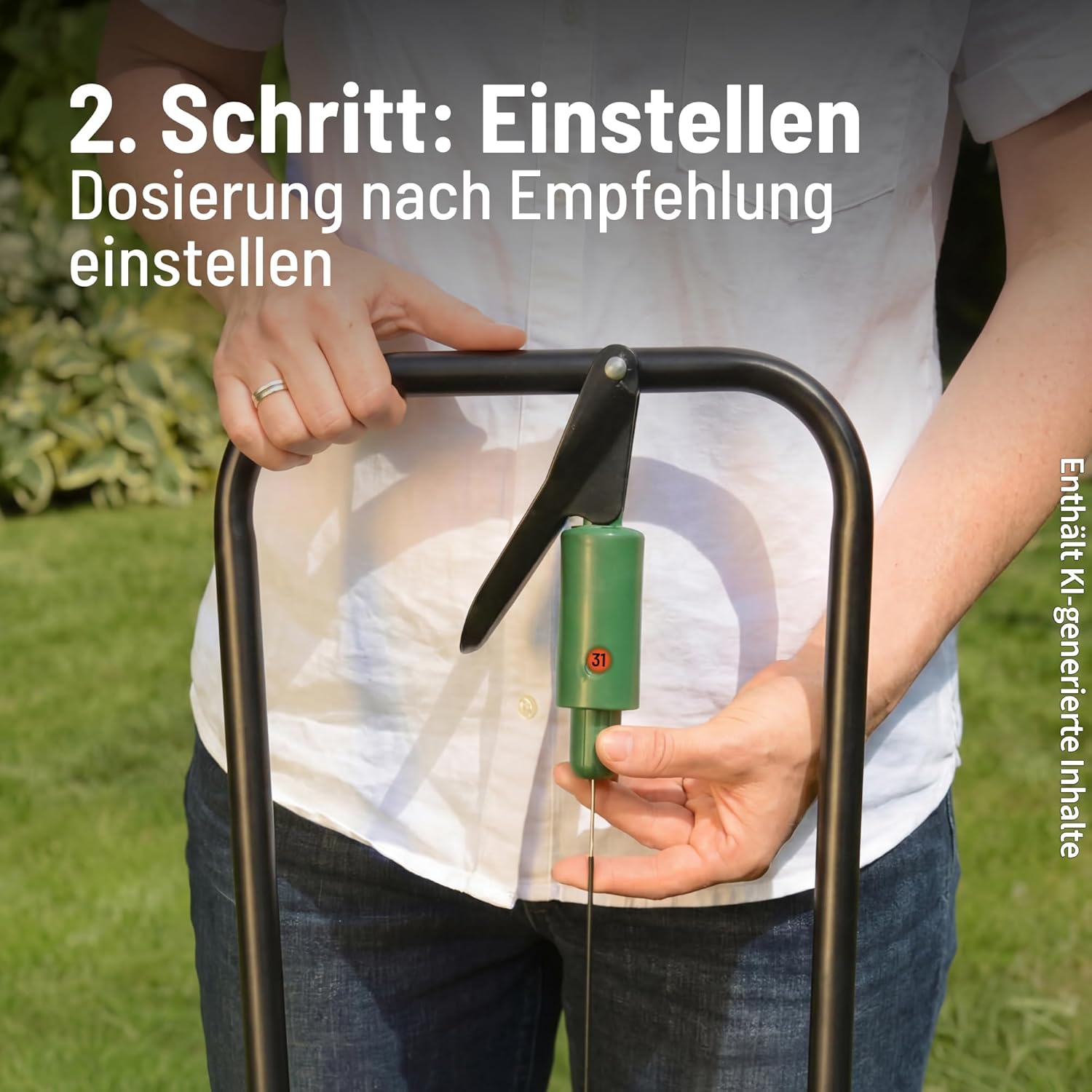 Substral EasyGreen Schleuderstreuer 12L Streuwagen mit 2 m Streubreite — Ansicht 4