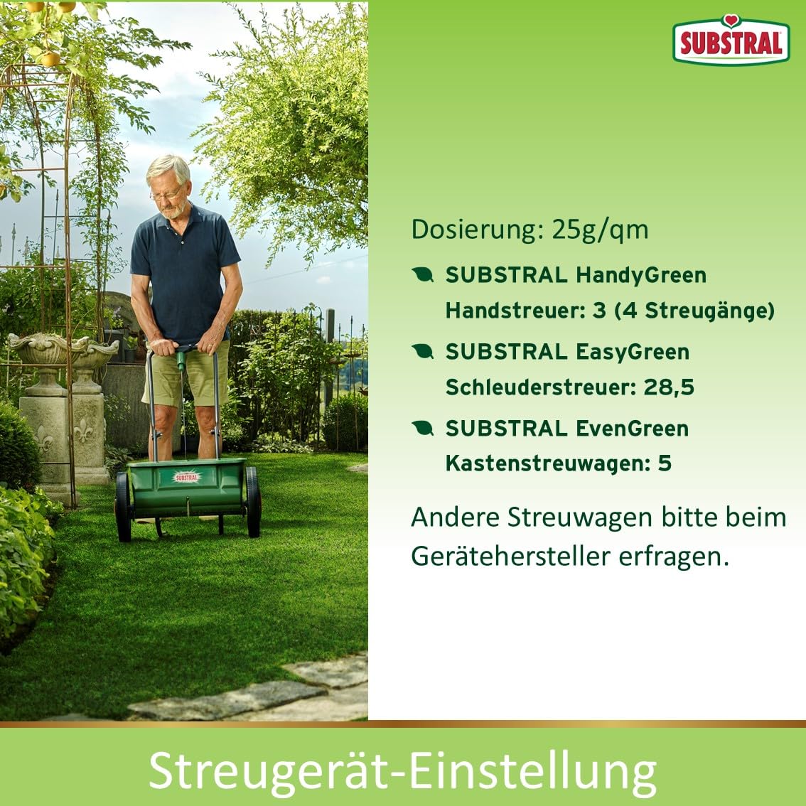Substral Express Rasendünger Sport & Spiel 15kg Turbo - Rasendünger für 600 m2 schnelle Wirkung für dichten und strapazierfähigen Rasen geeignet für Streuwagen und Mähroboter — Ansicht 6