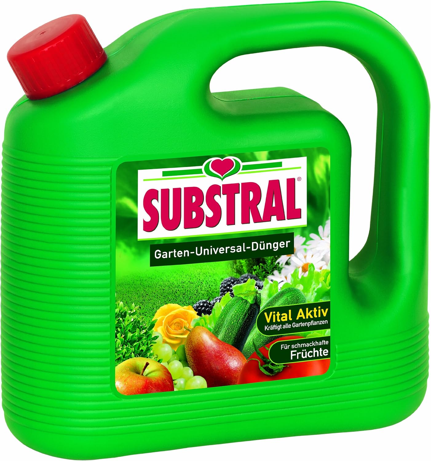 Substral Garten-Universal-Dünger, Spezial-Flüssigdünger für alle Blumen, Sträucher, Bäume, Beeren, Obst und Gemüse, 4 Liter Kanister