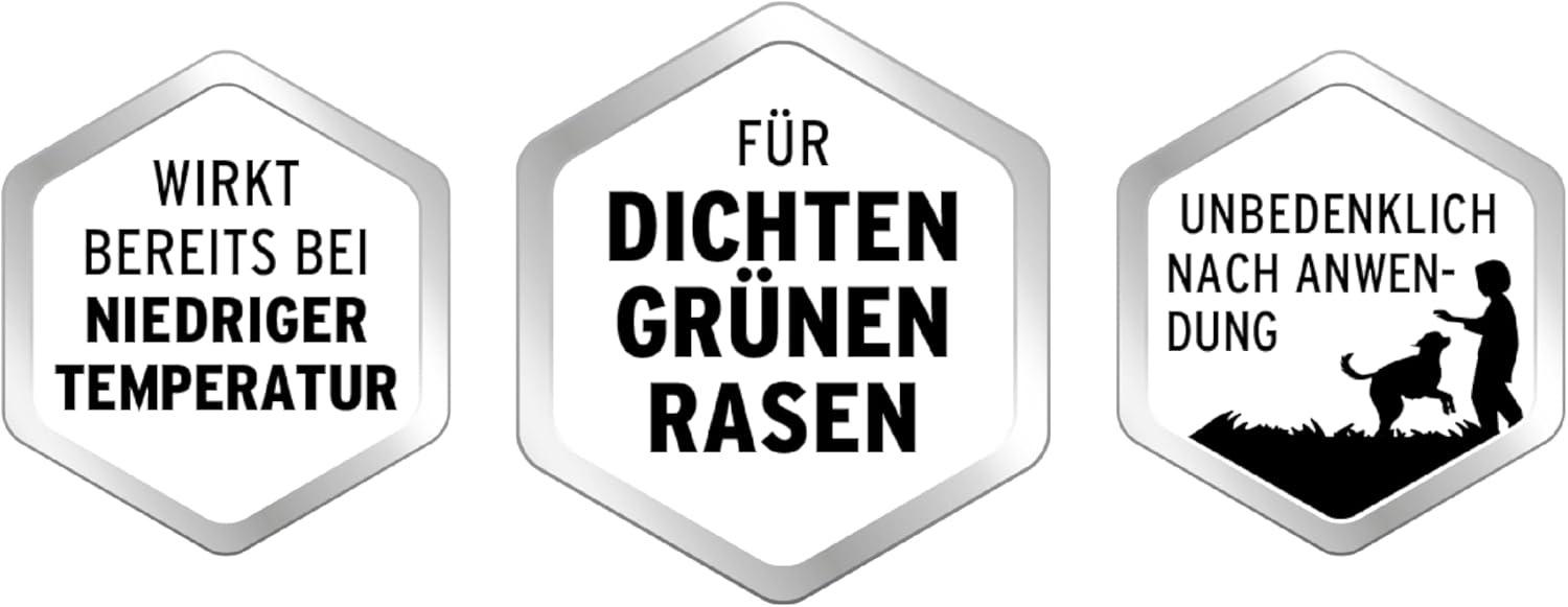 Substral Langzeit Rasendünger 2kg für 100 m2 Sofortwirkung in 7 Tagen und Langzeitwirkung bis 100 Tage für dichten sattgrünen Rasen — Ansicht 3