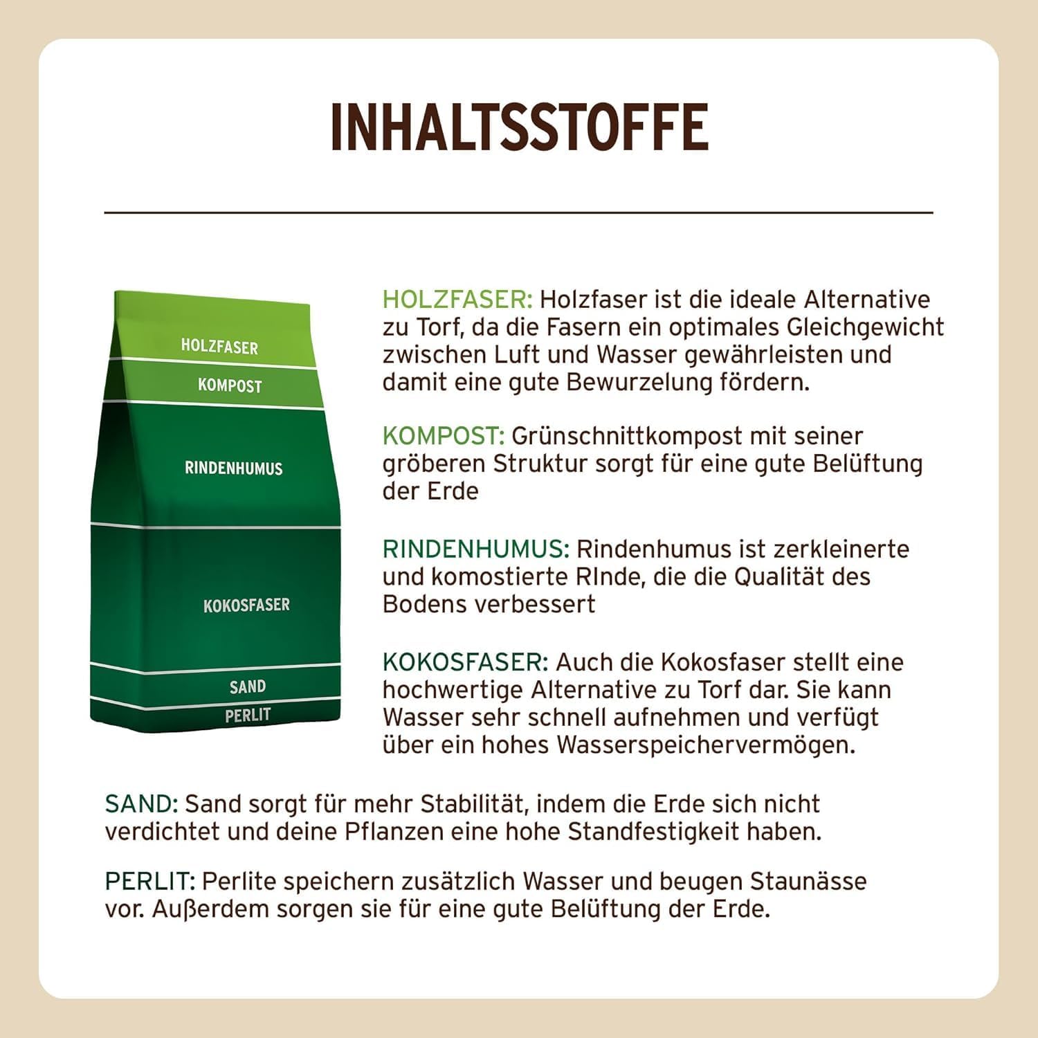 Substral Naturen Anzucht & Kräuter Erde Bio & torffrei 20L für Aussaaten Stecklinge und Kräuter vorgedüngt — Ansicht 5