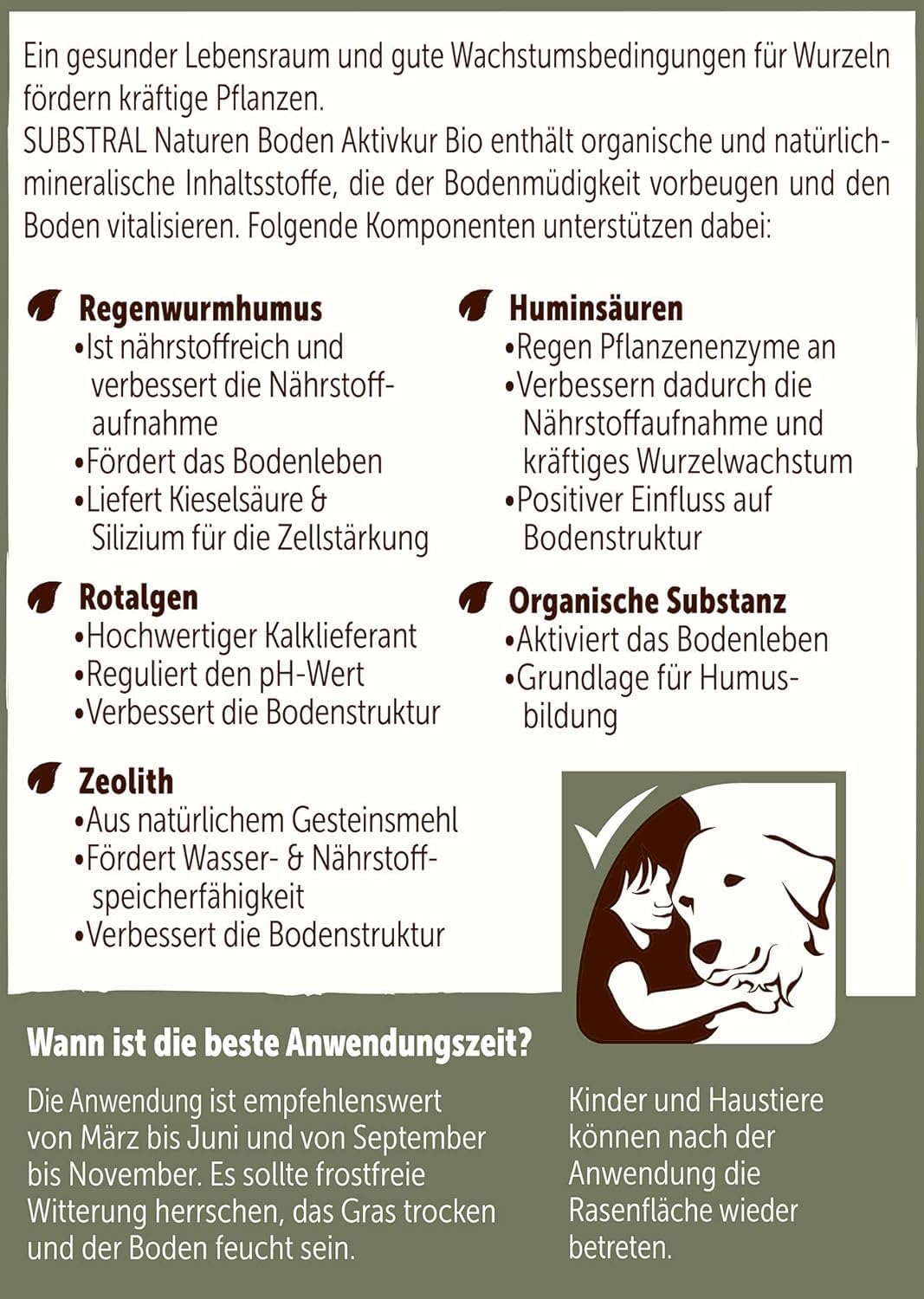 Substral Naturen Bio Bodenaktivkur natürlicher Bodenaktivator und - verbesserer für Garten - und Rasen 200m2 10kg Boden - Aktivkur — Ansicht 2