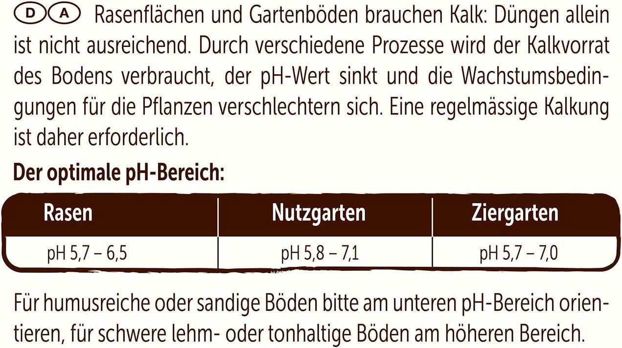 Substral Naturen Bio Kalk aus fossilen Meeresalgen mit Magnesium zur Bodenverbesserung auf Garten - & Rasenflächen 20kg — Ansicht 3