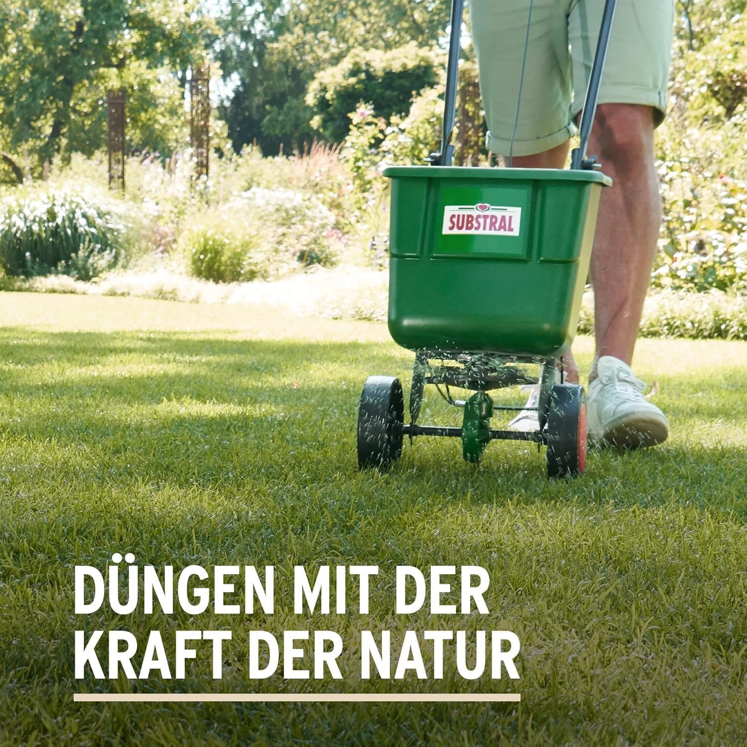 Substral Naturen Bio Rasendünger 20kg organischer Volldünger 3 Monate Langzeitwirkung alle Rasenarten bis 500 m2 — Ansicht 3