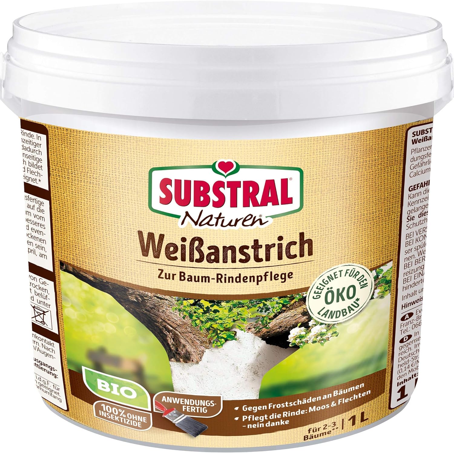 Substral Naturen Bio Weißanstrich - 1 L