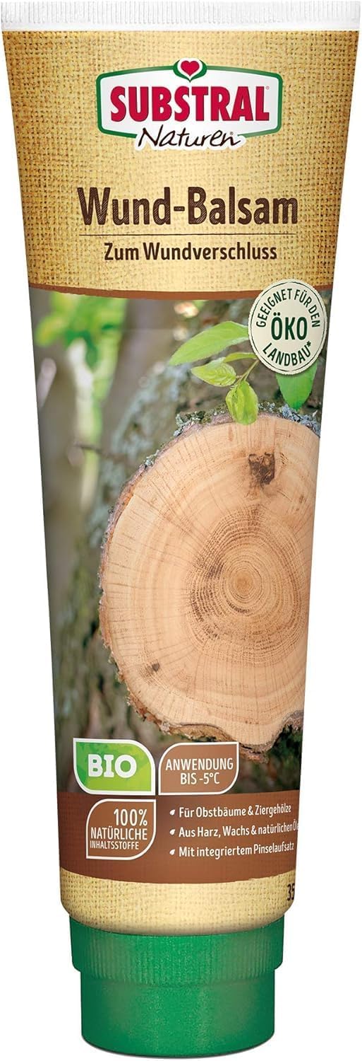 Substral Naturen Bio Wundbalsam 350g Wundverschlussmittel das elastische Baumpflaster nach dem Baumschnitt