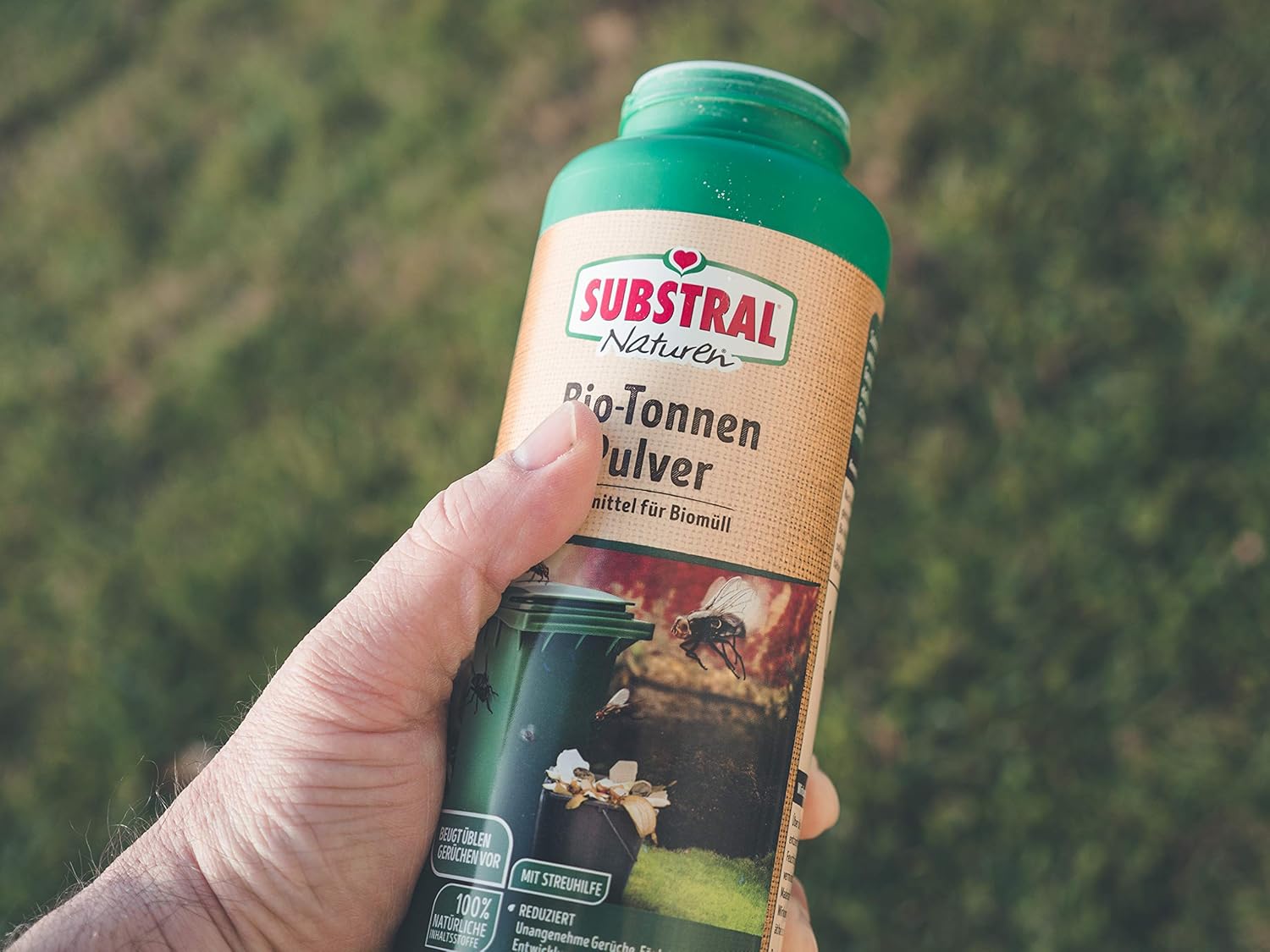 Substral Naturen Biotonnenpulvere, 600g Streudose gegen Madenbefall und unangenehme Gerüche in der Biotonne — Ansicht 5