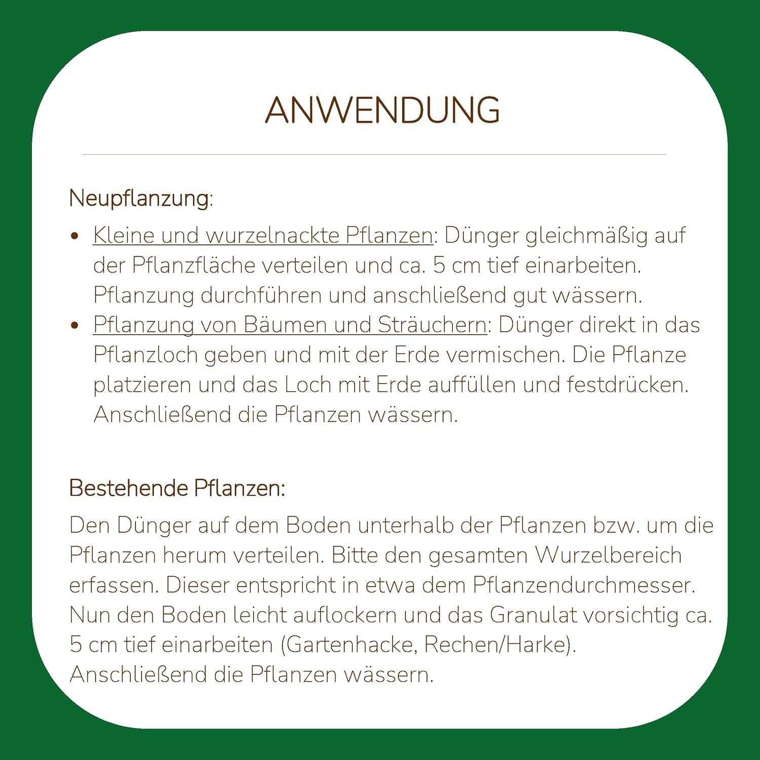 Substral Naturen Grünkorn 6kg Bio Universal Gartendünger für alle Blüh - Obst - & Gemüsepflanzen sowie Rasenflächen — Ansicht 5