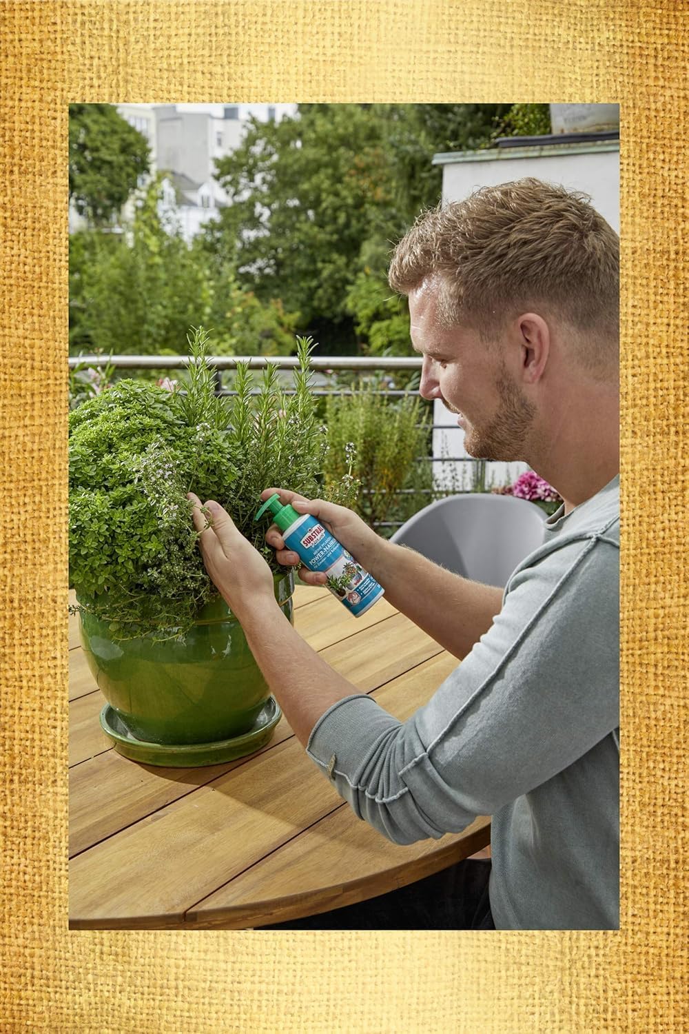 Substral Naturen Meine Pflanzen Power Nahrung 240ml veganer Bio Universal Flüssigdünger pumpen gießen fertig — Ansicht 3