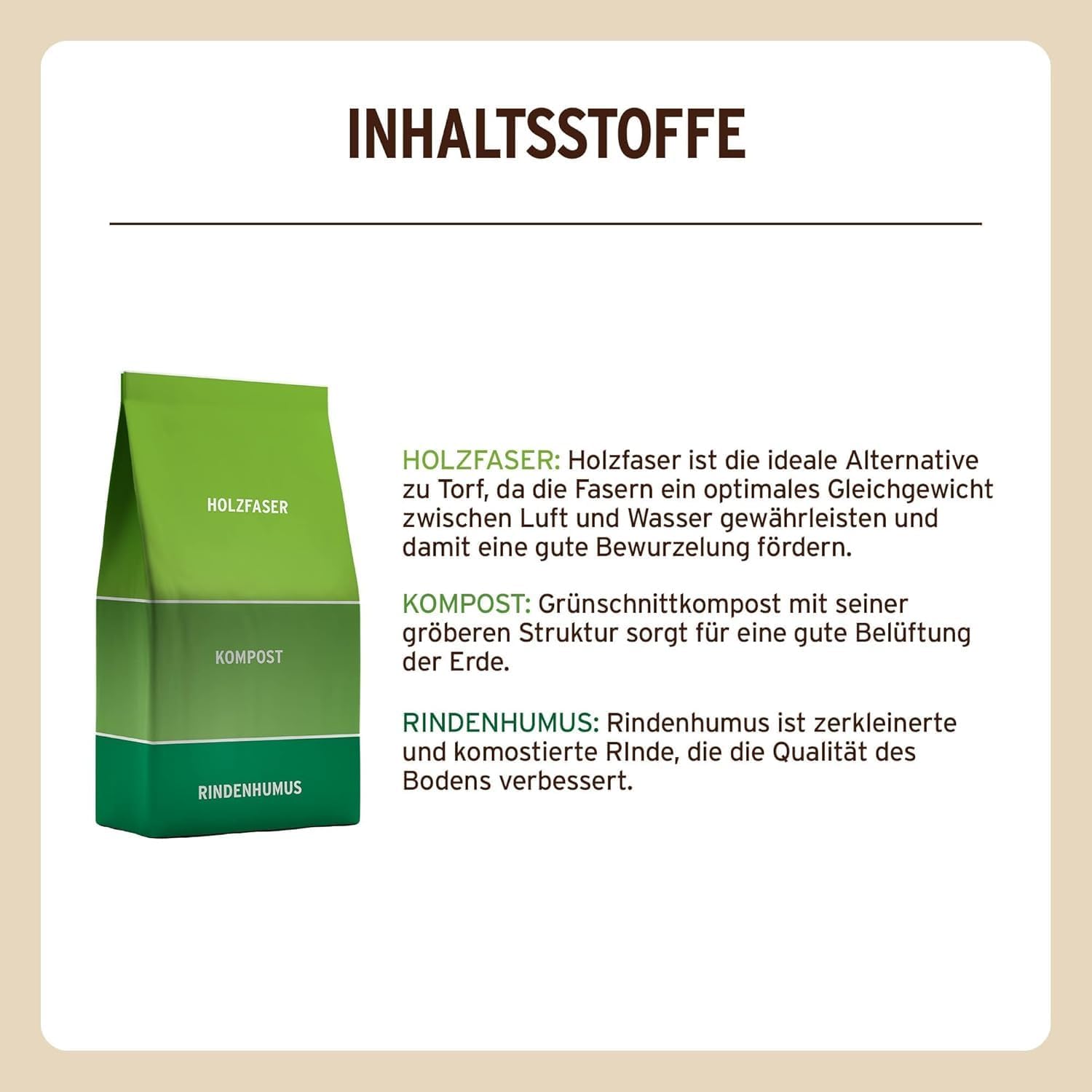 Substral Naturen Pflanzerde Bio & torffrei 40L für Stauden Sträucher und Hecken 3 Monate vorgedüngt — Ansicht 5