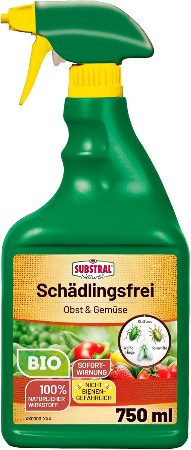 Substral Naturen Schädlingsfrei Obst & Gemüse 750ml Sprühmittel Rapsöl