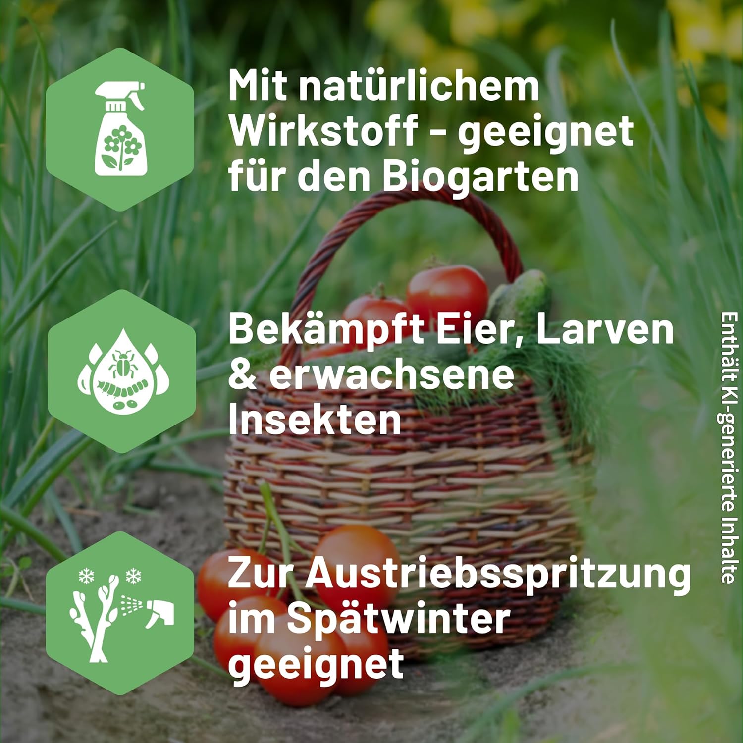 Substral Naturen Schädlingsfrei Obst & Gemüse 750ml Sprühmittel Rapsöl — Ansicht 6
