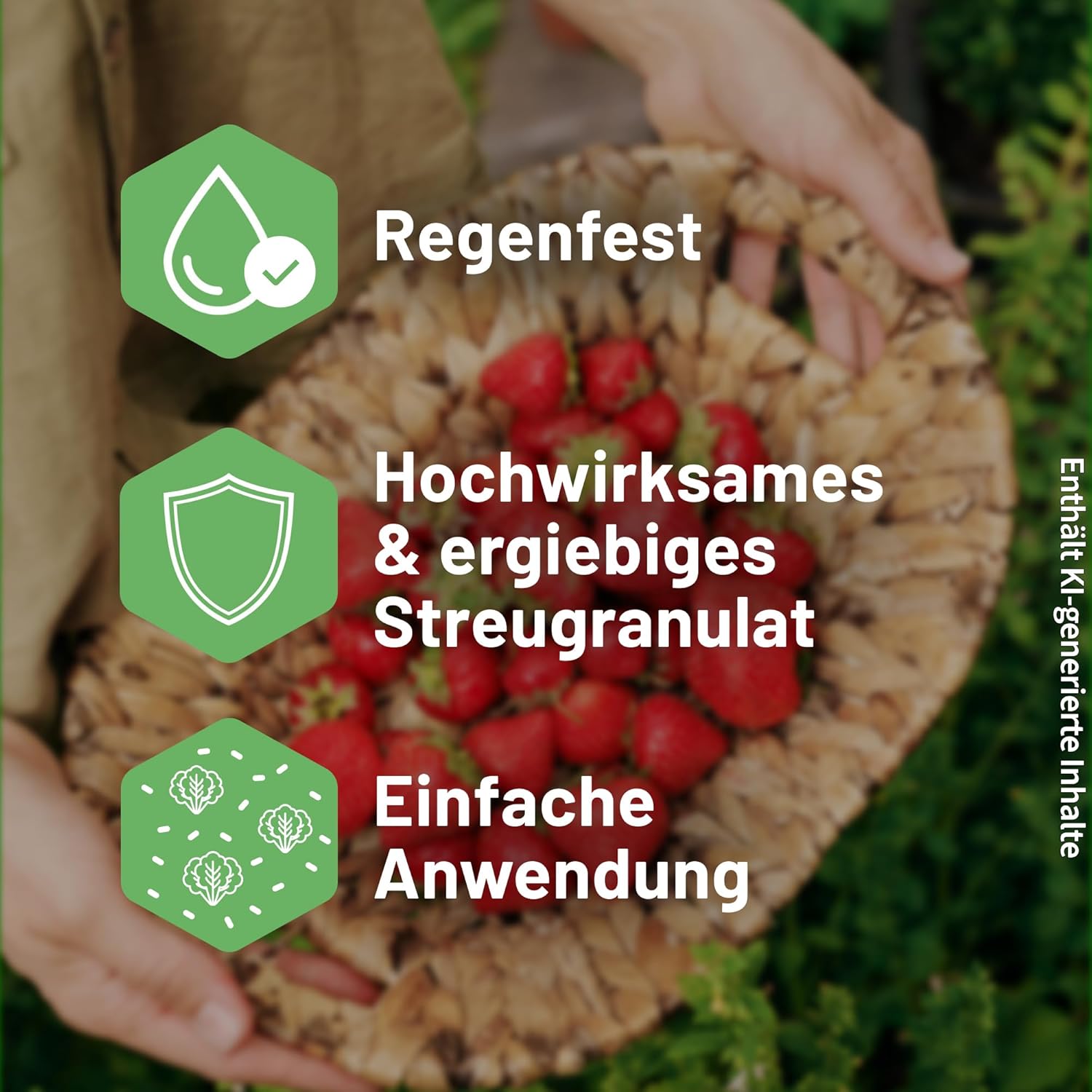 Substral Naturen Schneckenkorn Limex Fe 1,0kg für 333qm Schneckenbekämpfung Für Gemüse und Zierpflanzen Mit Eisen - III - Phosphat Regenfestes Streugranulat Für Haus Und Kleingarten — Ansicht 6