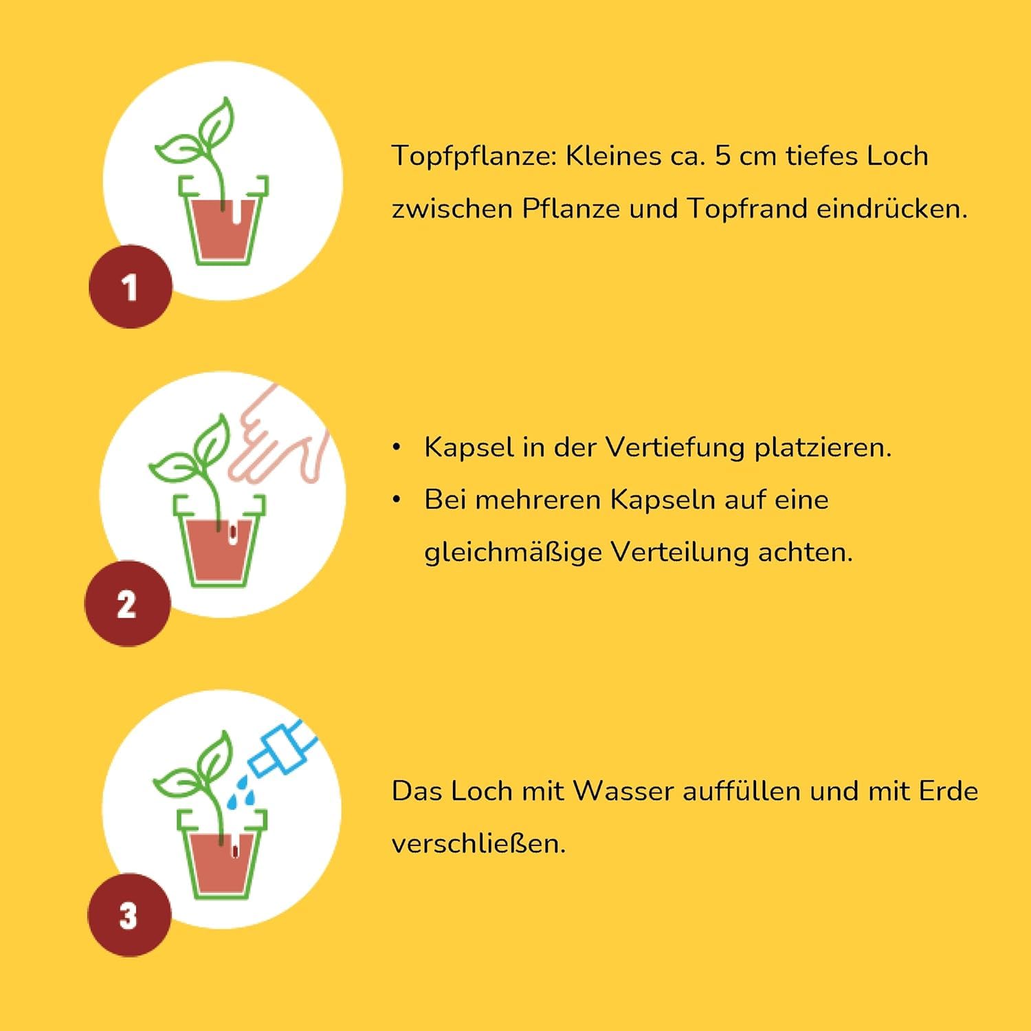 Substral Naturen Trauermückenfreie Pflanzen - Kur 12 STK Mit Ätherischen Ölen & Bioaktiven Stoffen Für Starke Pflanzen & Erde — Ansicht 5