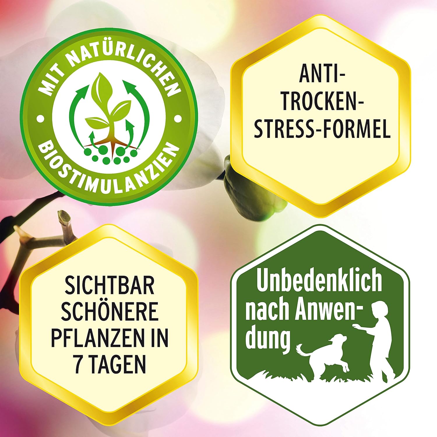 Substral Orchideen Nahrung 250ml, Flüssige Spezialnahrung für alle Orchideenarten mit natürlichen Biostimulanzien — Ansicht 5