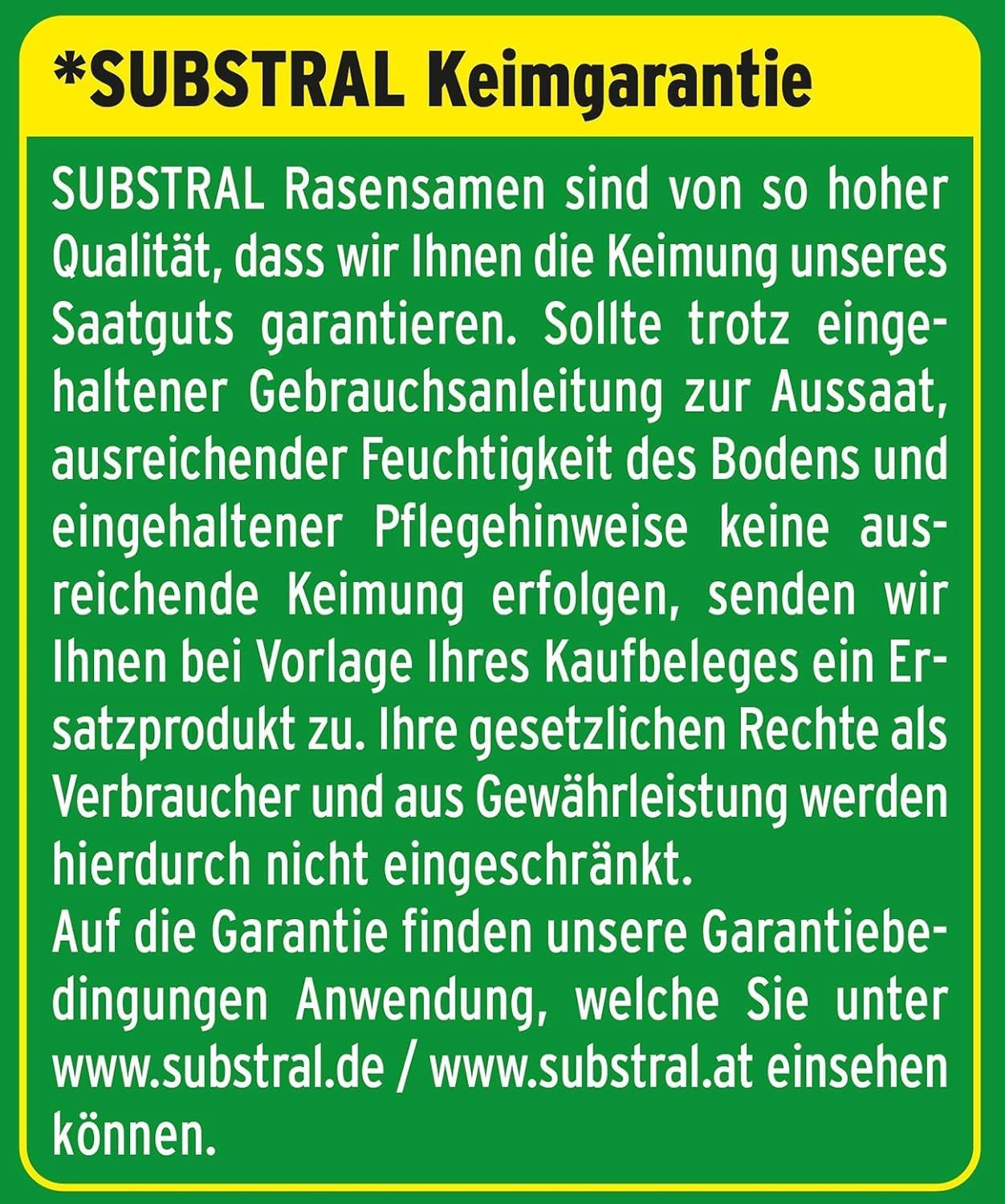 Substral Rasensamen Der Robuste Sport - und Spielrasen Einzigartige Strapazierrasen - Mischung 1kg für 50 m2 — Ansicht 6