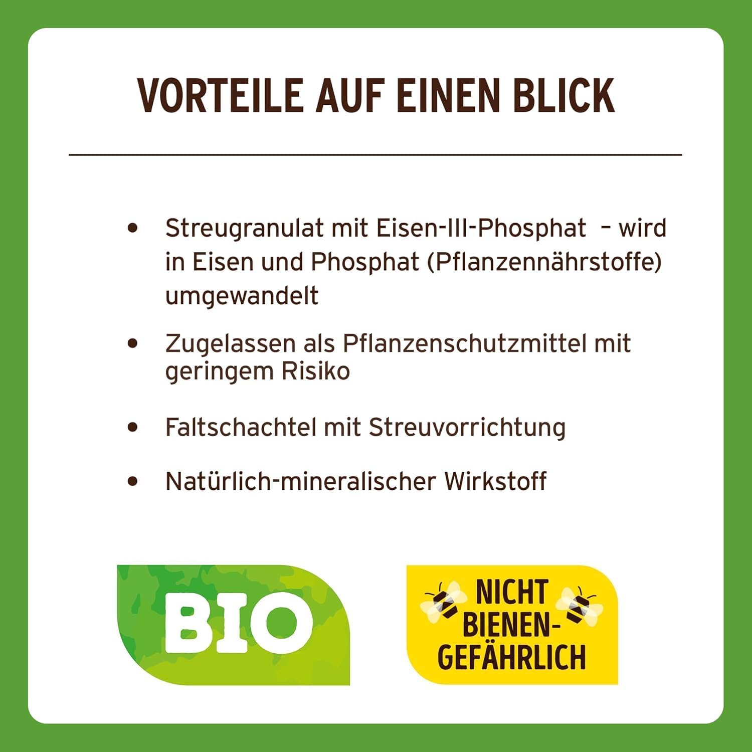 Substral Schneckenkorn LIMEX Ultra 500g für 500qm hochwirksamer Schutz gegen Schnecken für Obst Gemüse & Zierpflanzen — Ansicht 4