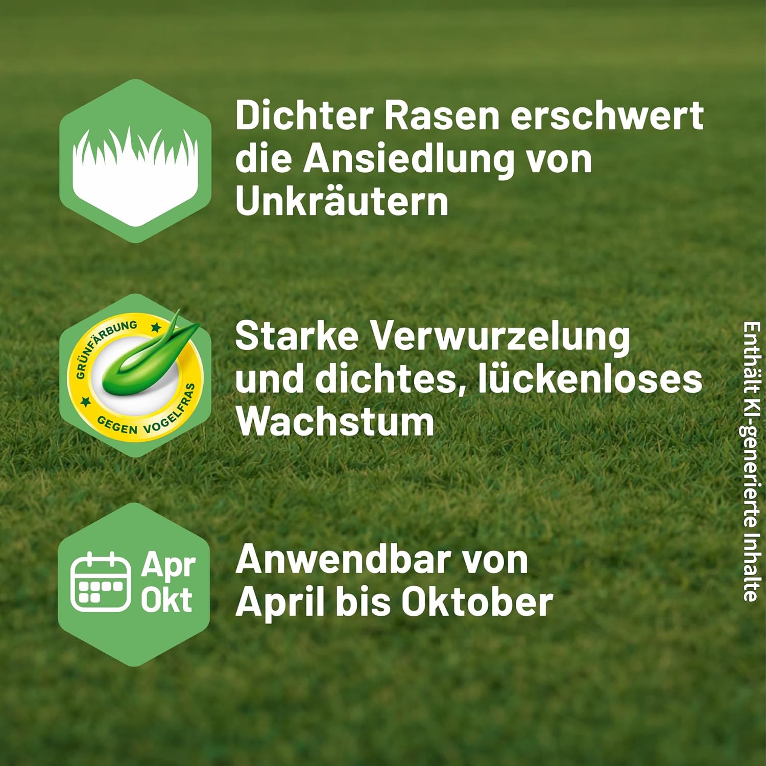 Substral Sport und Spiel Rasensamen 5kg schnell keimend für 250 m2 — Ansicht 5