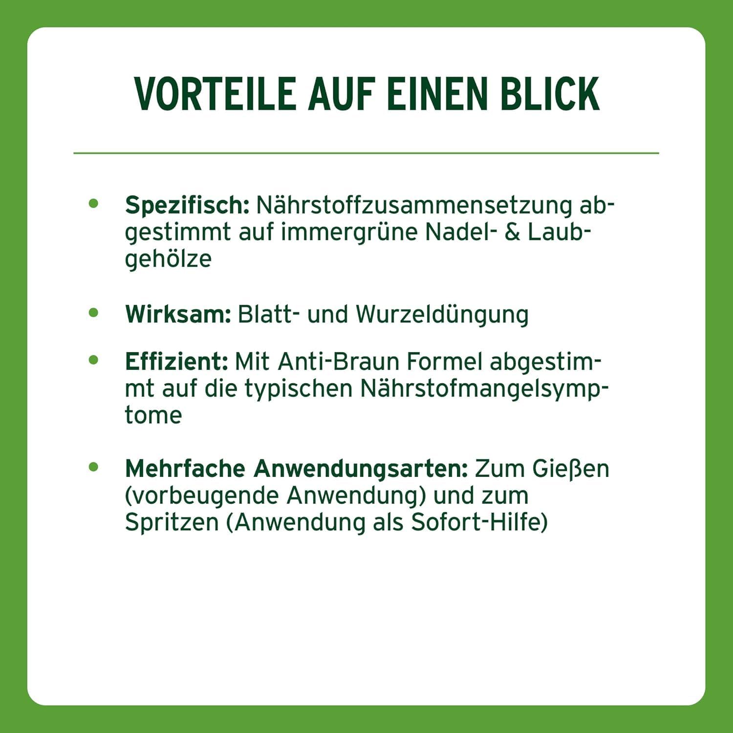 Substral Thuja - Vital 500ml Spezial - Dünger zum Spritzen und Gießen für Thujen Zypressen Buchs Kirschlorbeer o.ä. — Ansicht 5