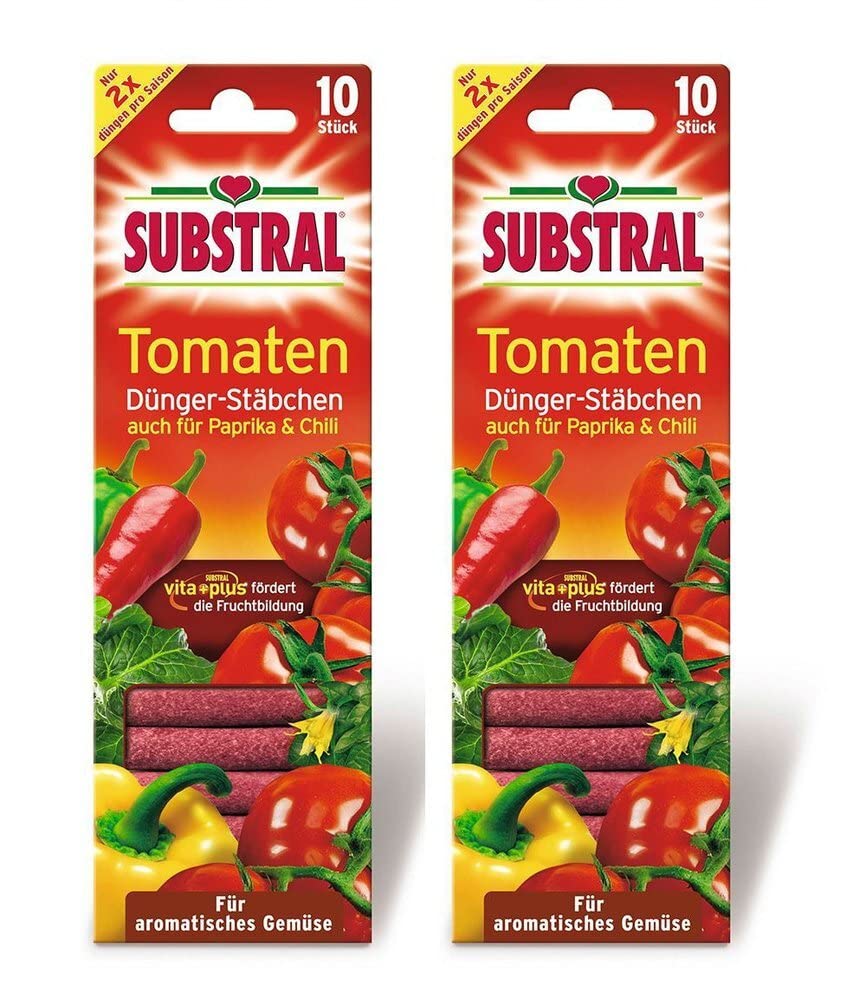 SUBSTRAL® Tomaten Dünger-Stäbchen,2x10 Stück
