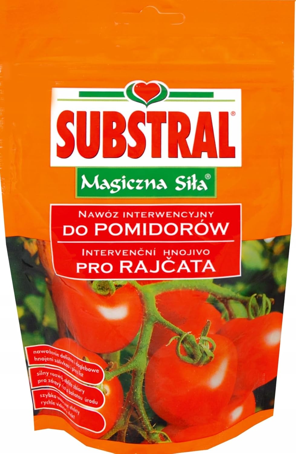 SUBSTRAL Tomatendünger wirksames Konzentrat für 700 Liter Dünger - höhere Krankheitsresistenz, reifere Tomaten und größere Ernten - 1g/Liter Wasser