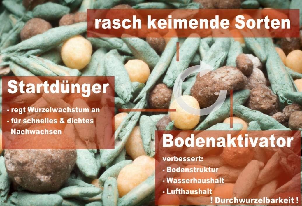Substral Vertikutiermix für 266 m2 8kg Rasenreparatur - Mischung aus Rasensamen Rasendünger und Bodenaktivator — Ansicht 3